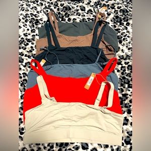 NWT SKIMS SCOOP NECK BRAS